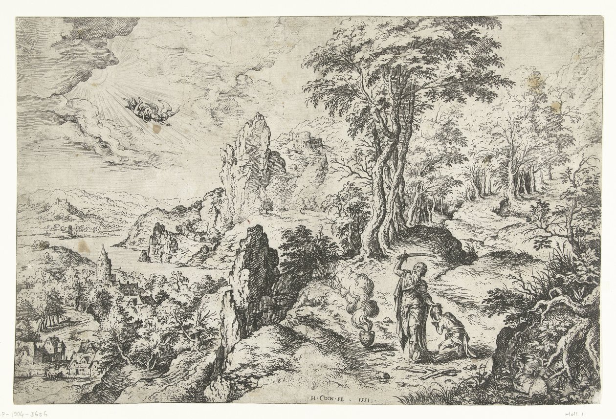 Paysage avec le sacrifice d