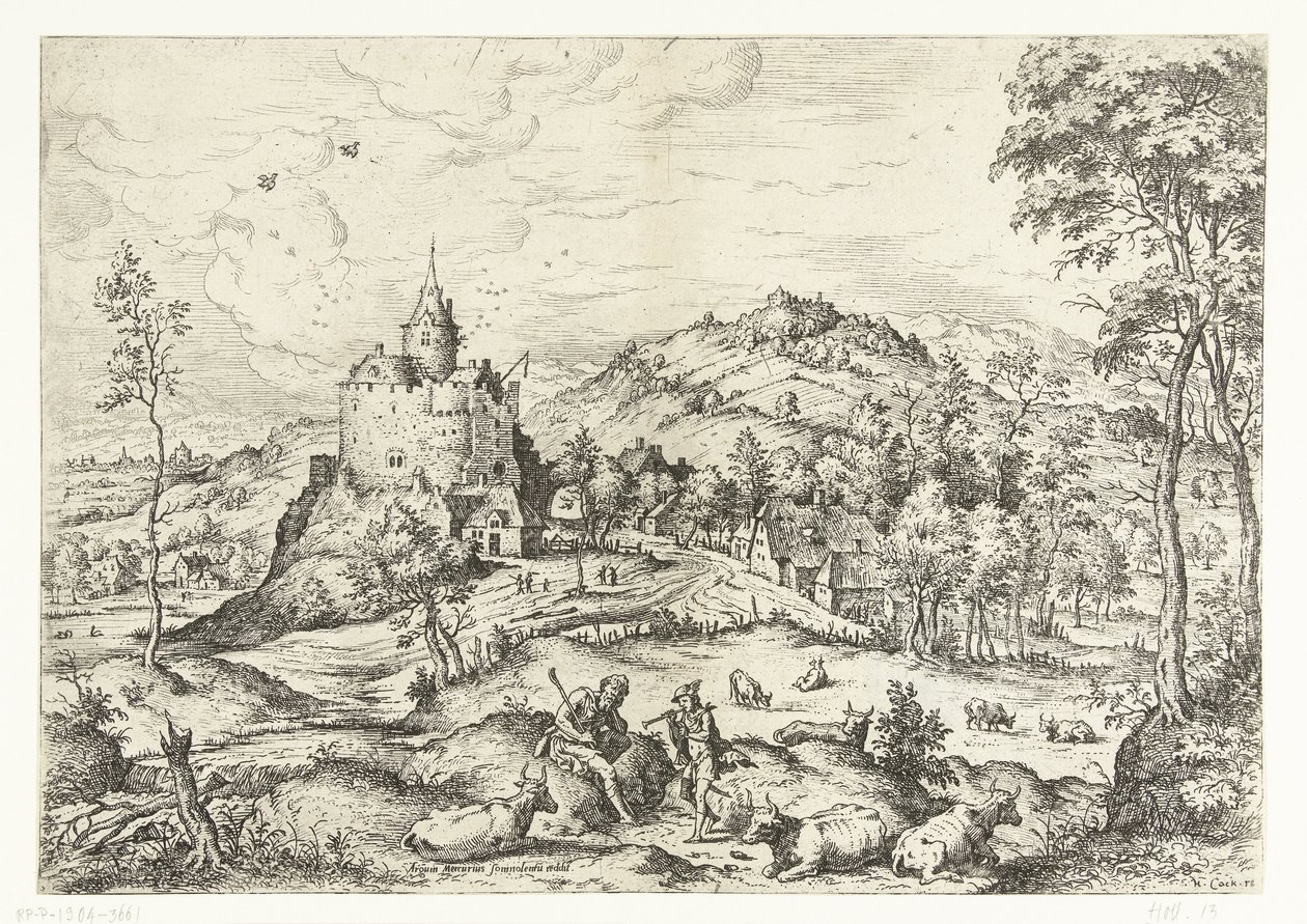 Mercure et Argus - Hieronymus Cock
