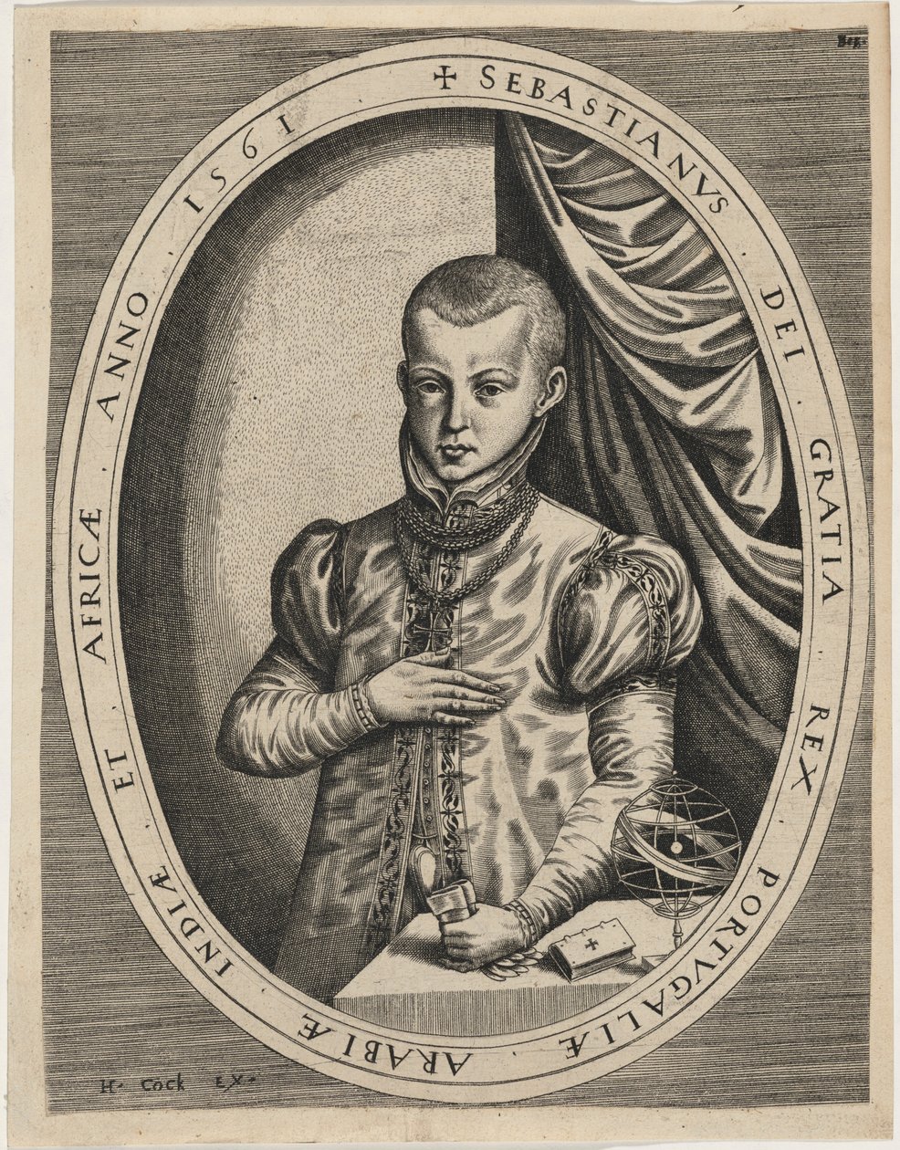 Sébastien, roi du Portugal - Hieronymus Cock