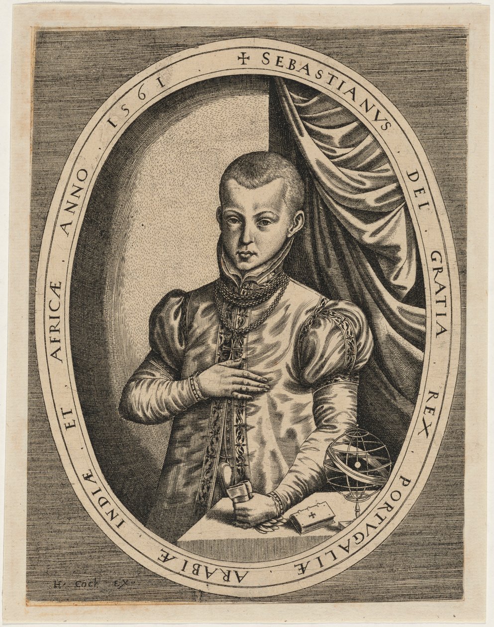 Sébastien, roi du Portugal - Hieronymus Cock