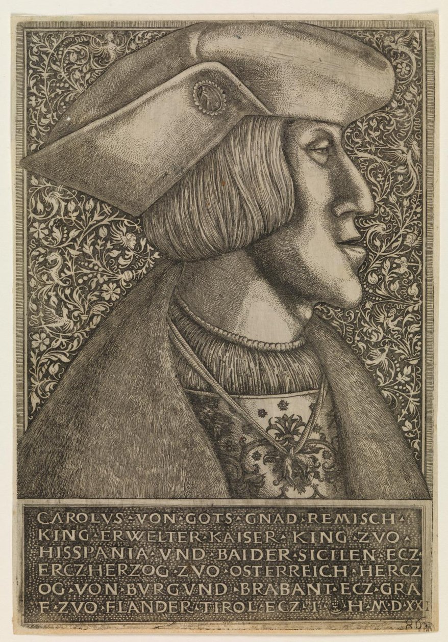 Charles V, Empereur allemand - Hieronymus Hopfer