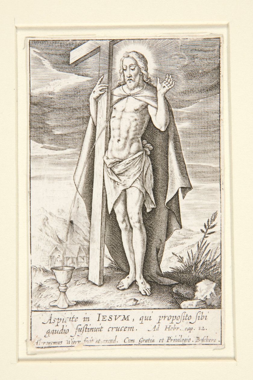 Christ comme Sauveur - Hieronymus Wierix