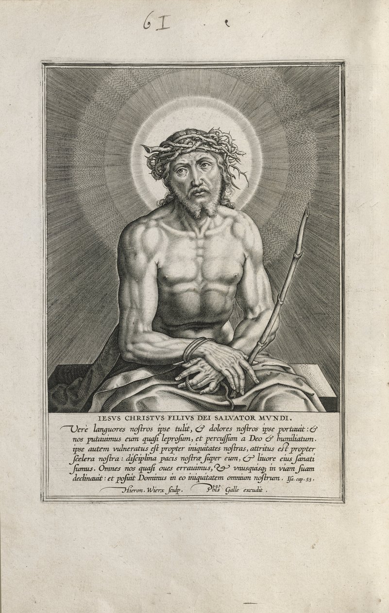 Ecce Homo - Hieronymus Wierix