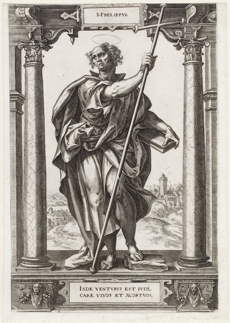 Saint Philippe - Hieronymus Wierix