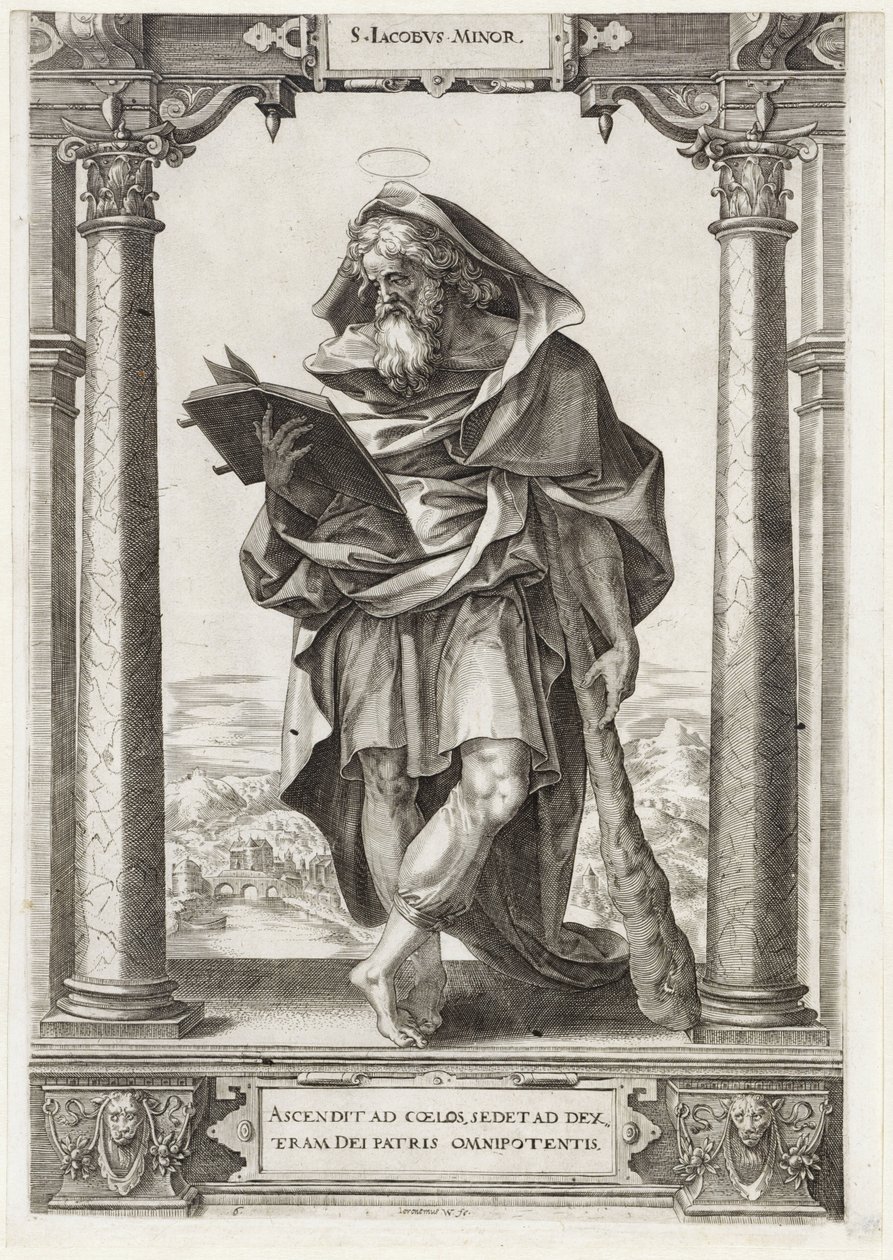 Saint Jacques le Mineur - Hieronymus Wierix