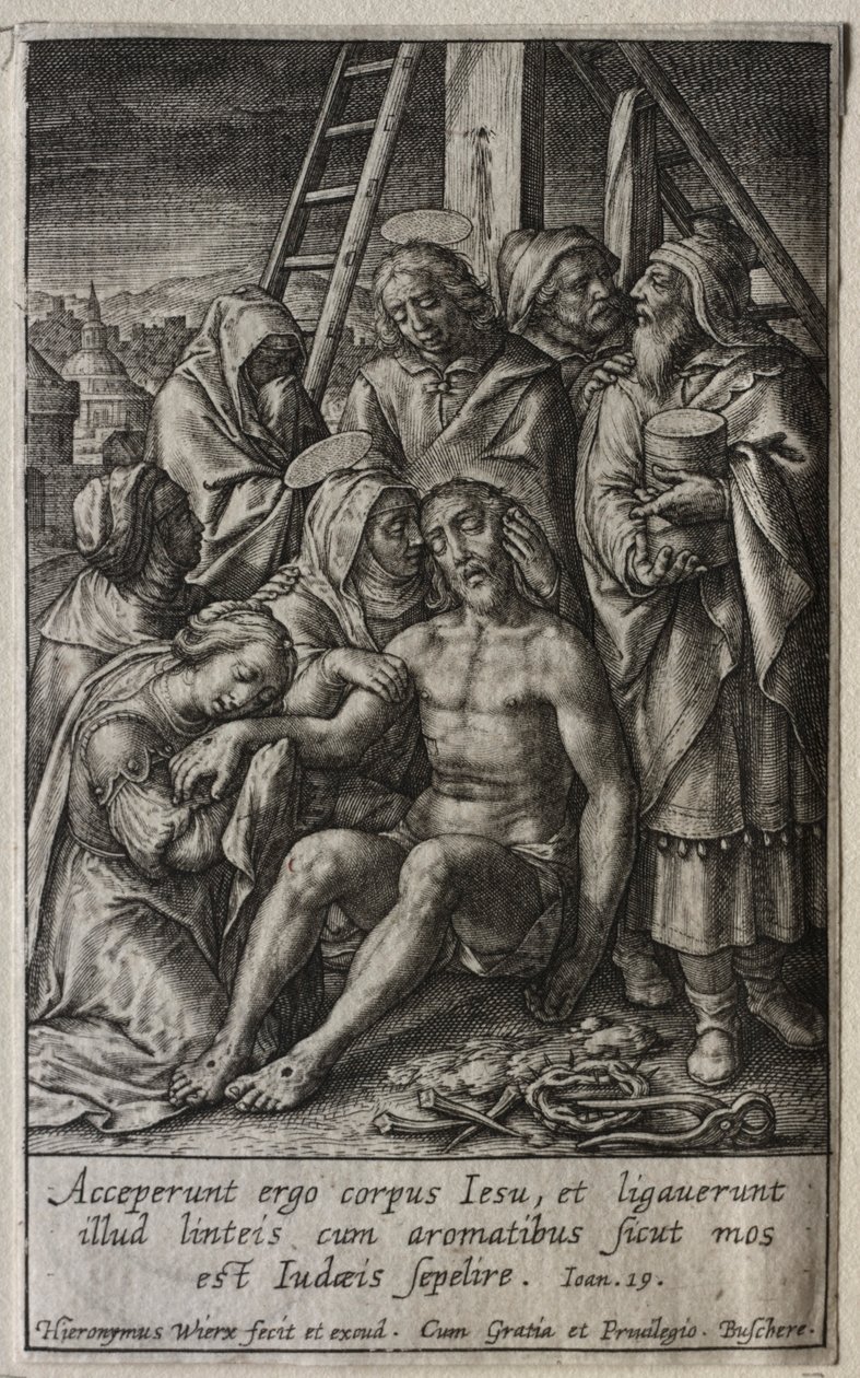 La Passion : Descente de Croix - Hieronymus or Jerome Wierix