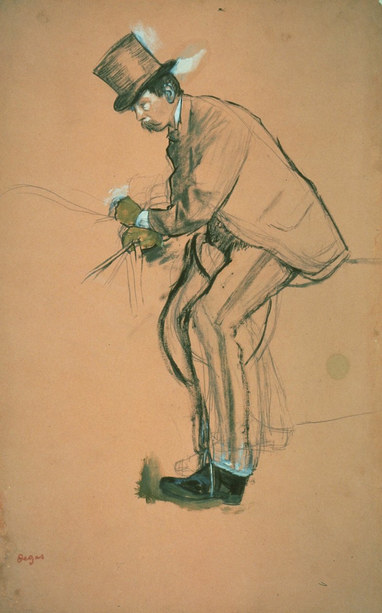 Gentleman Rider - Hilaire Germain Edgar Degas