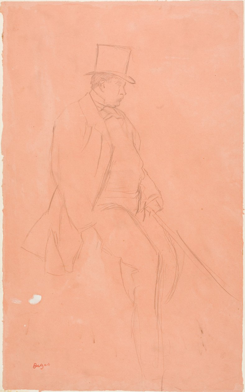 Gentleman Rider - Hilaire Germain Edgar Degas