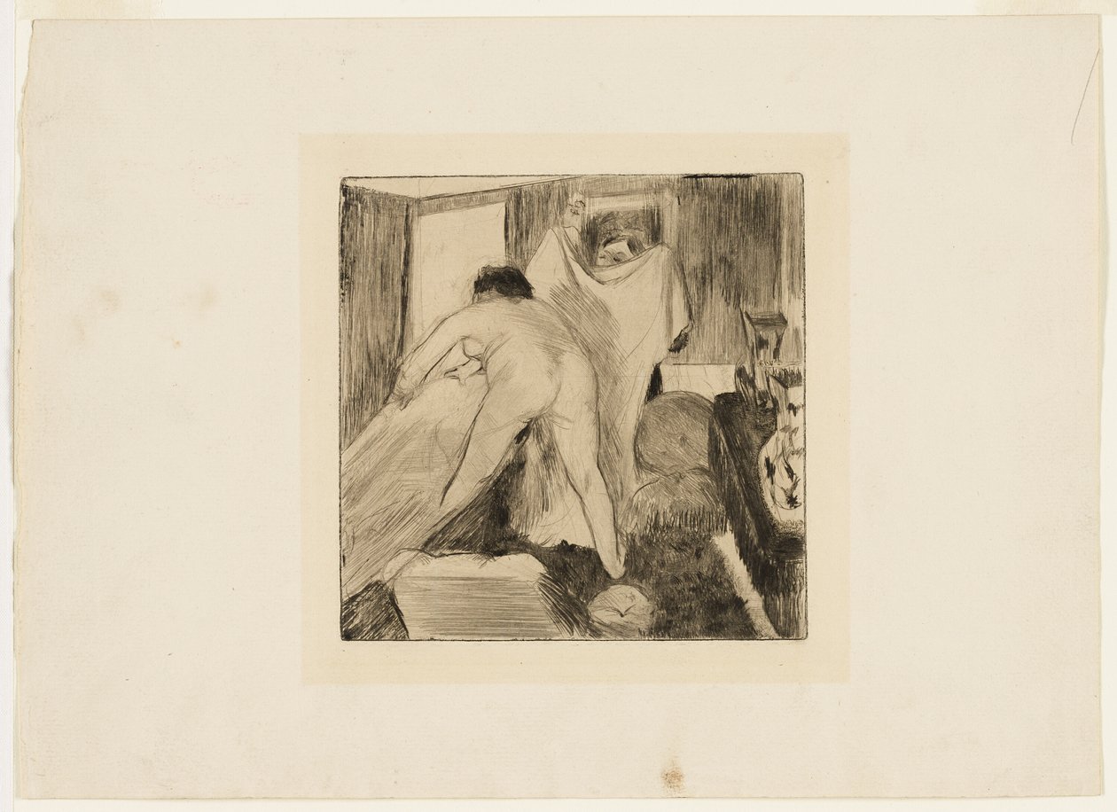 Sortir du bain - Hilaire Germain Edgar Degas