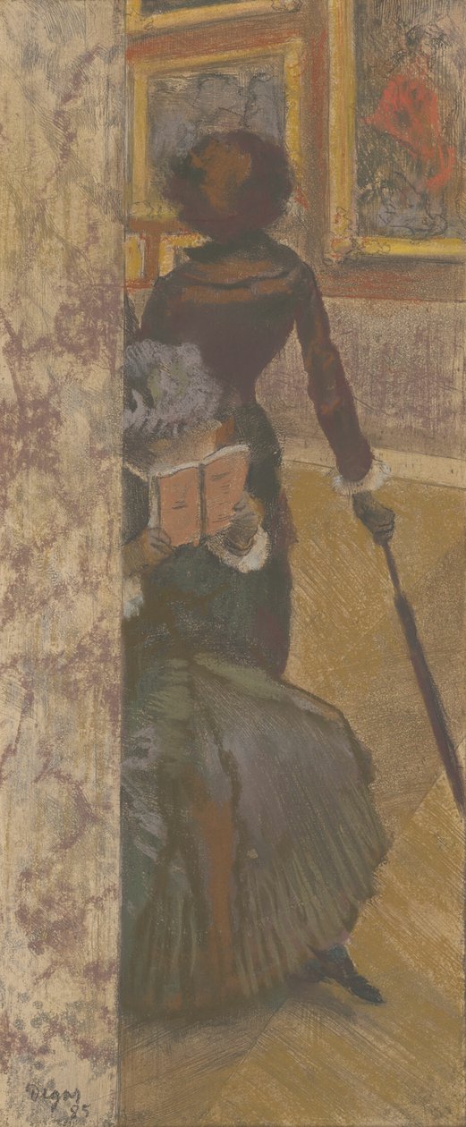 Mary Cassatt au Louvre : La Galerie des peintures - Hilaire Germain Edgar Degas