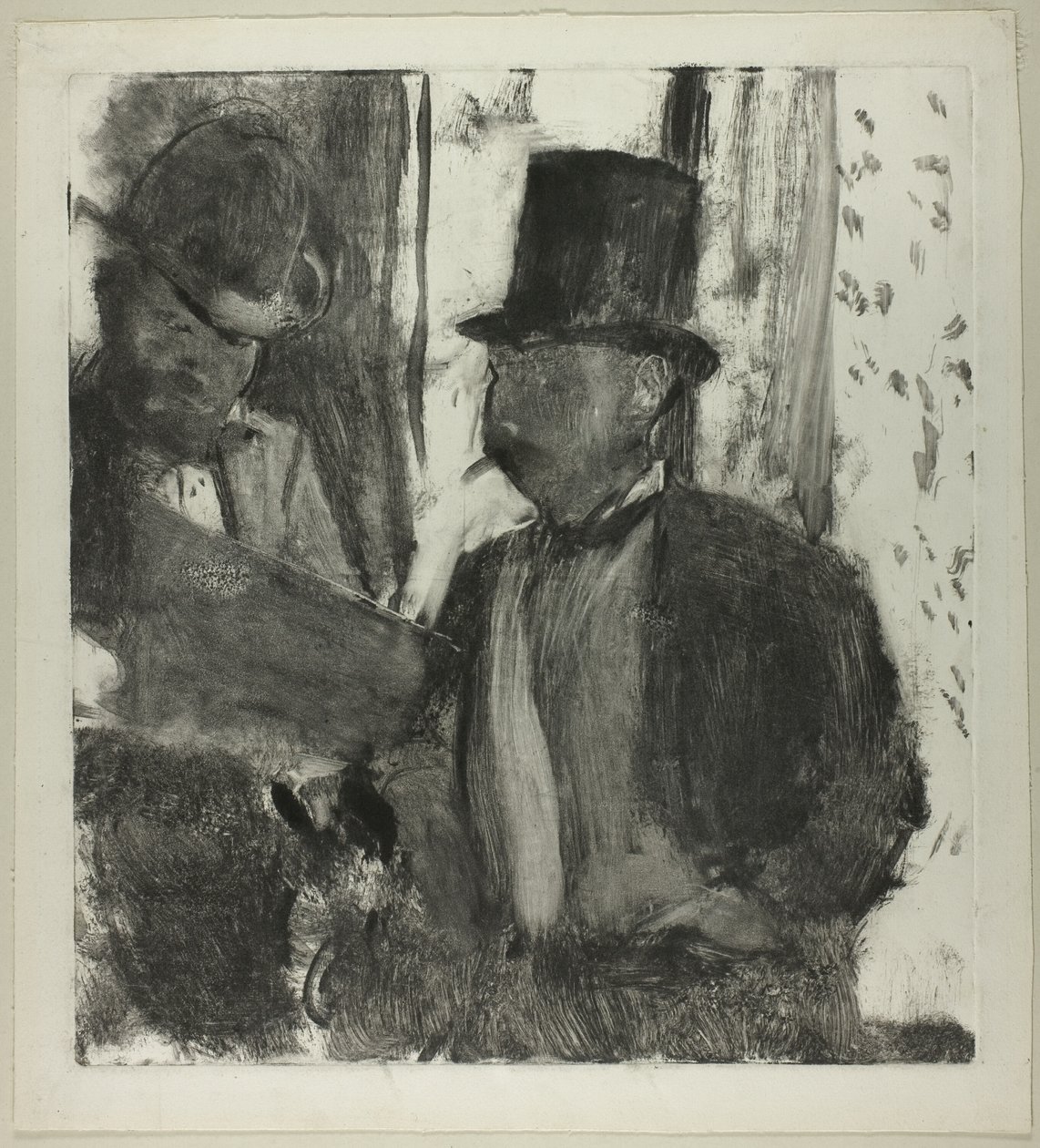The Two Connoisseurs - Hilaire Germain Edgar Degas