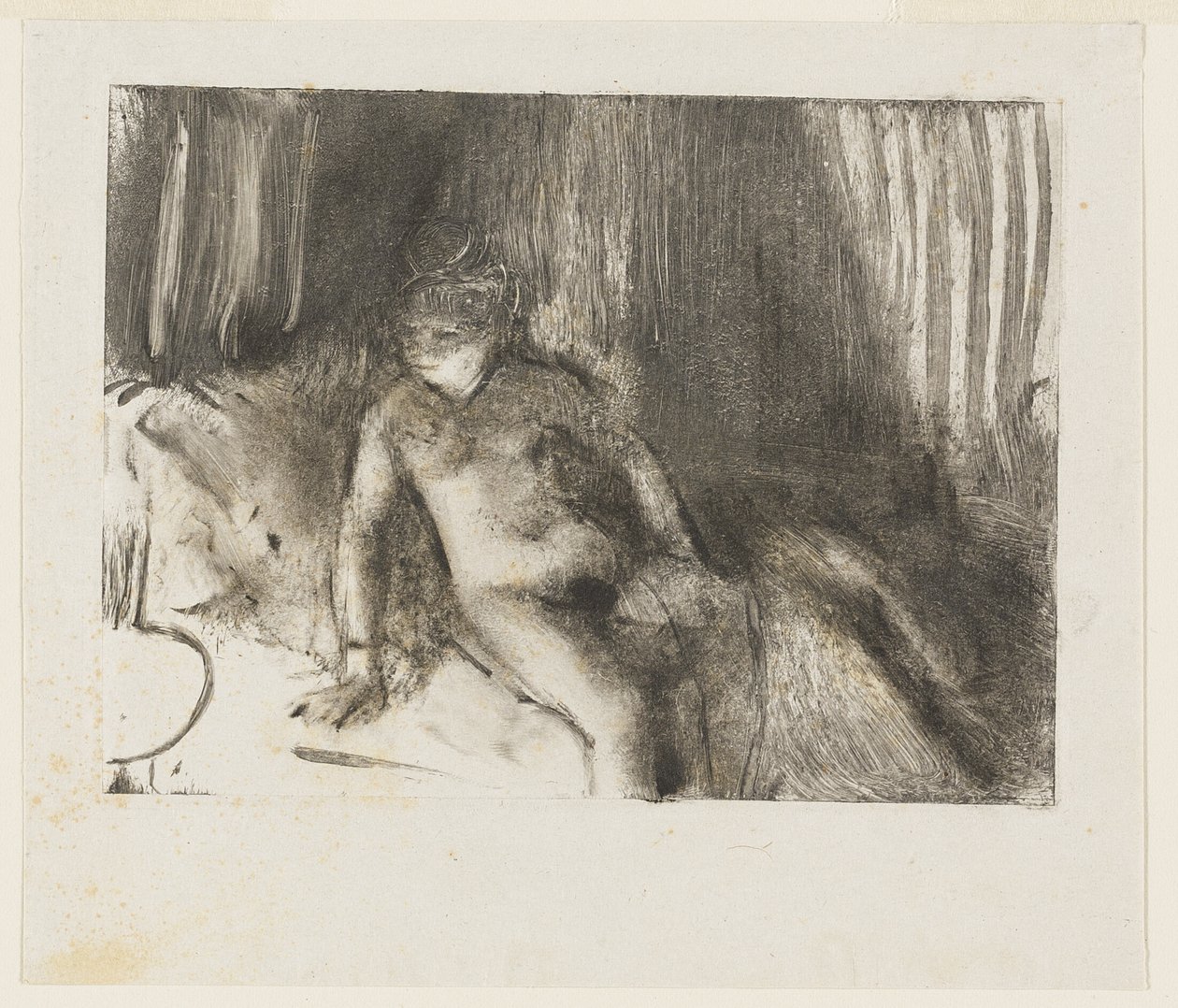 Attente - Hilaire Germain Edgar Degas