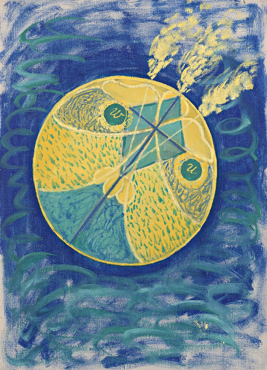 Groupe I, No. 7. Chaos primordial, 1906-1907 - Hilma af Klint