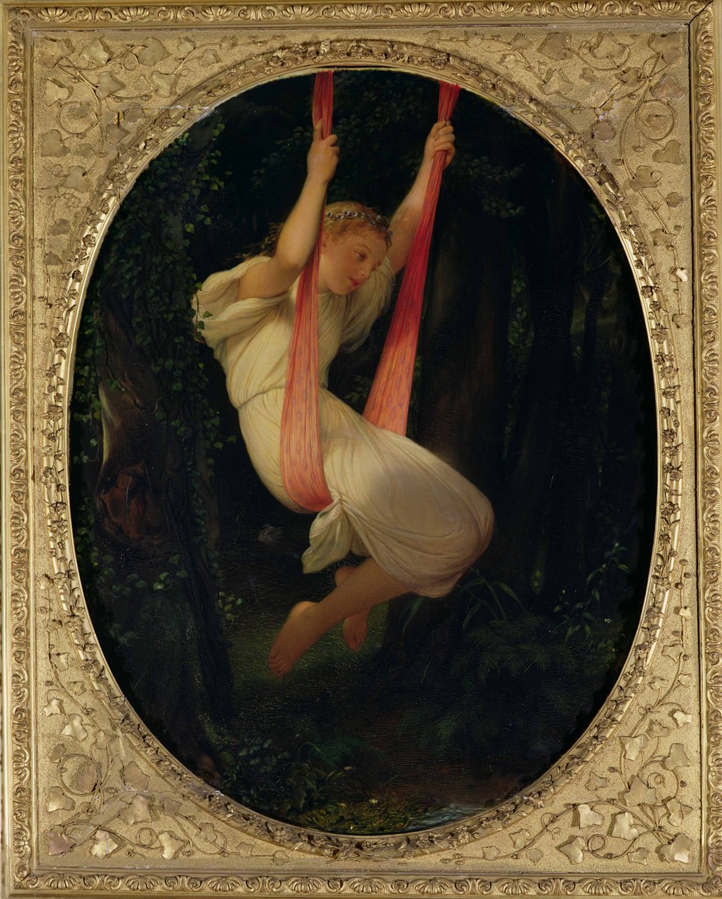 Jeune fille sur une balançoire, 1845 - Hippolyte Delaroche