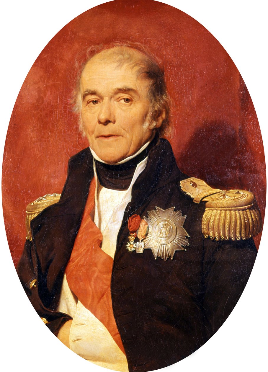 Portrait du maréchal Bertrand - Hippolyte (1797-1856) Delaroche