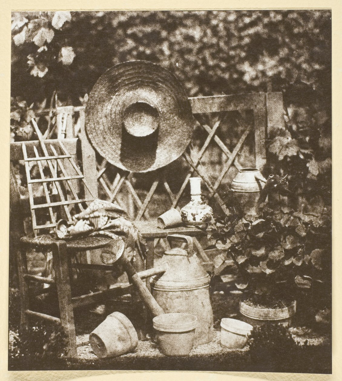 Composition au chapeau - Hippolyte Bayard