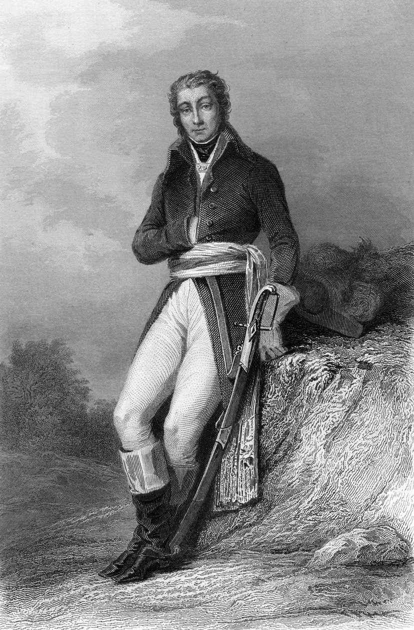 Général Jean Moreau - Hippolyte Louis (after) Pauquet