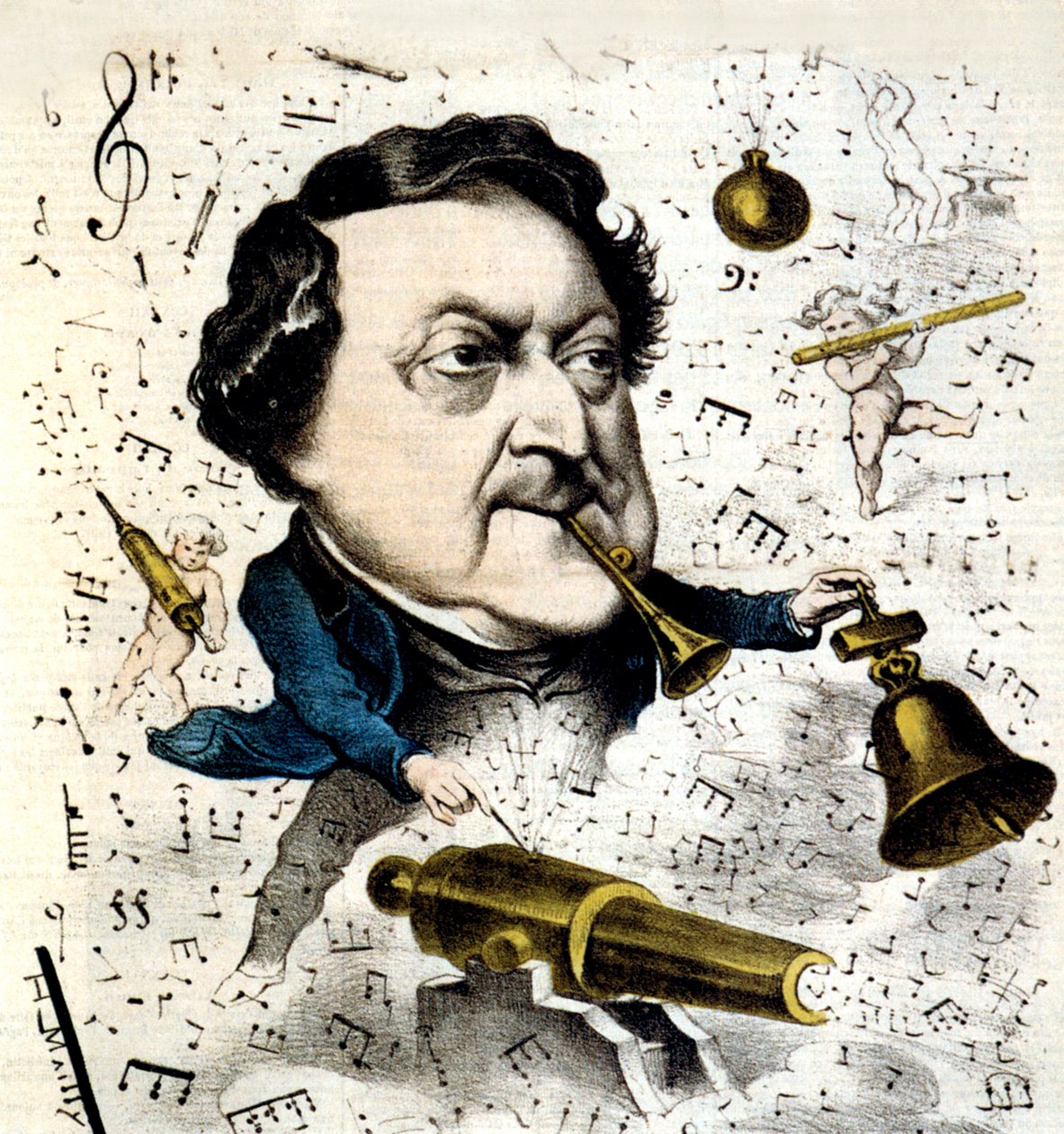 Gioacchino Rossini - Hippolyte Mailly