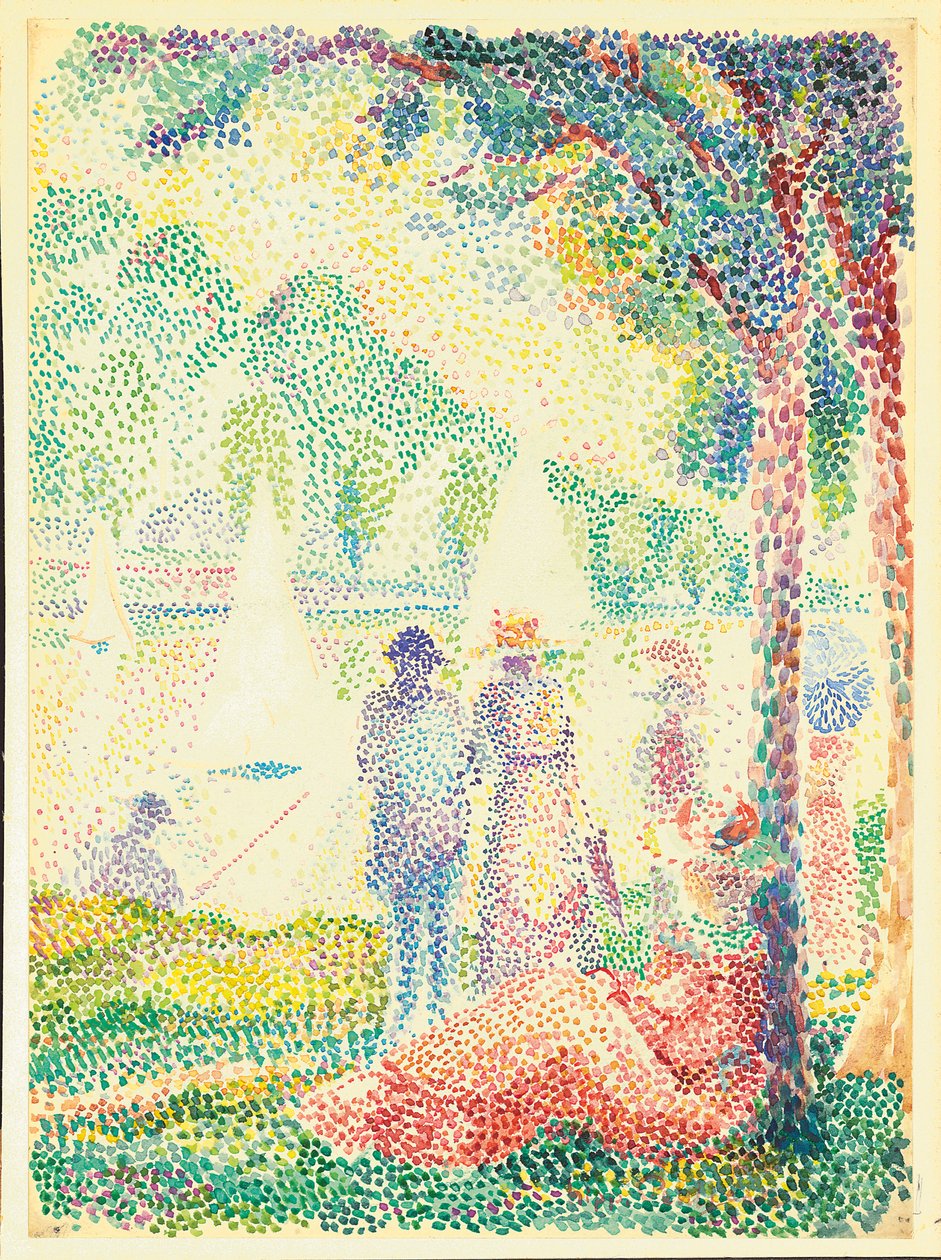 Dans le parc - Hippolyte Petitjean