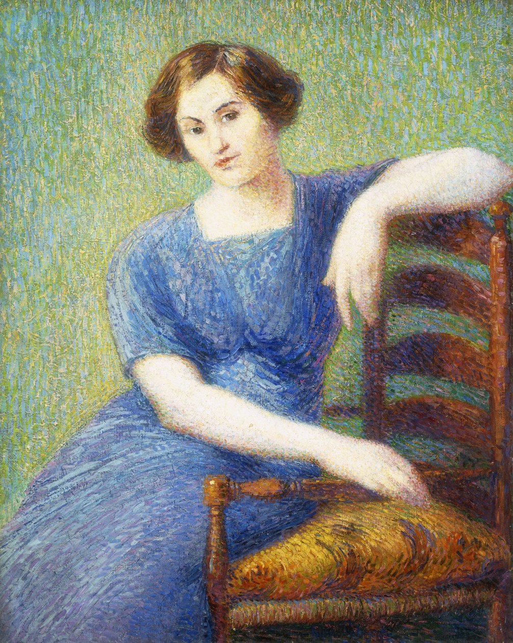 Femme au Fauteuil | Hippolyte Petitjean | Estampe d'art