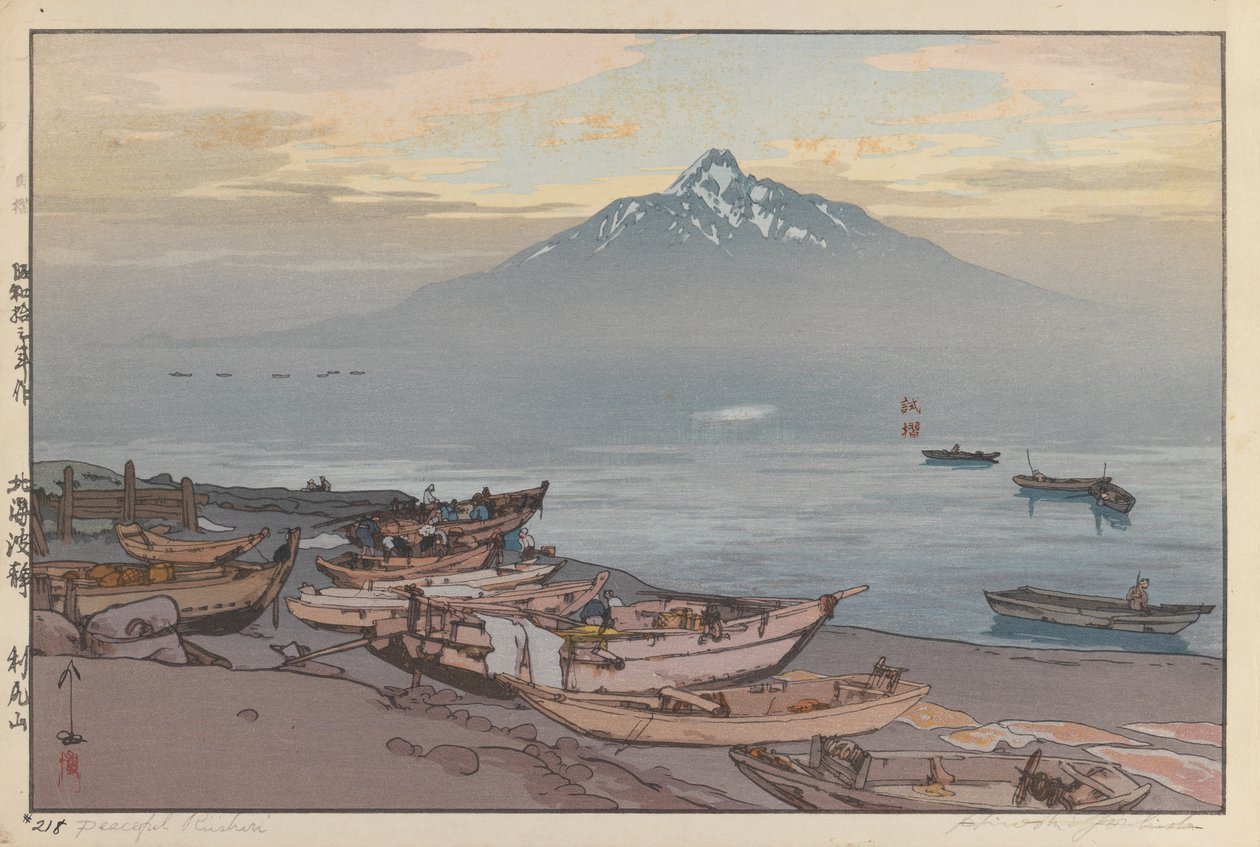 Rishiri paisible - Hiroshi Yoshida
