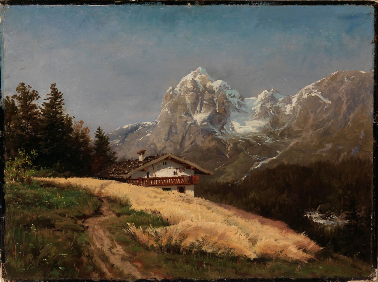 Vue depuis Ramsau - Hjalmar Munsterhjelm