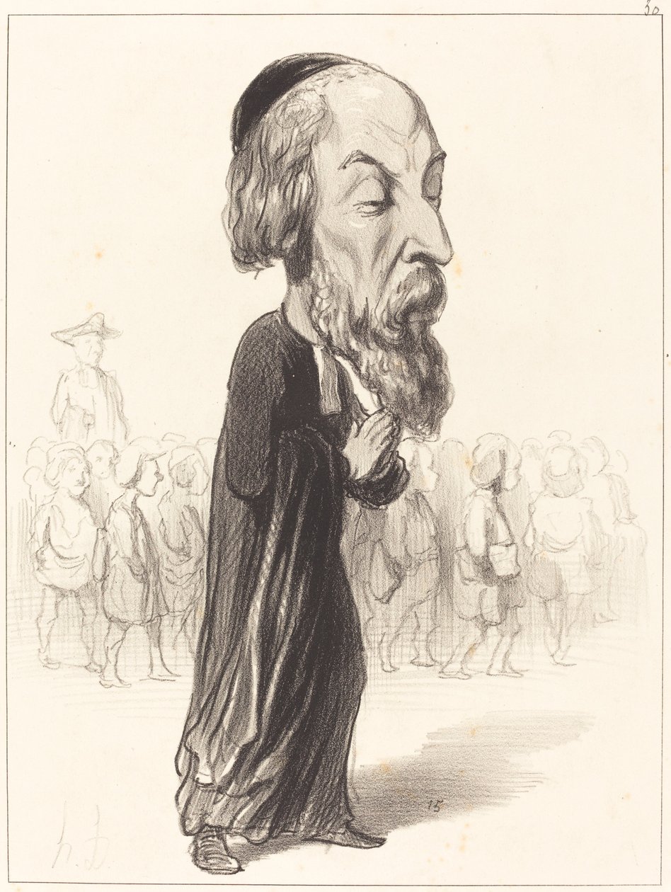 A. Fréd. Pierre comte de Falloux - Honoré Daumier