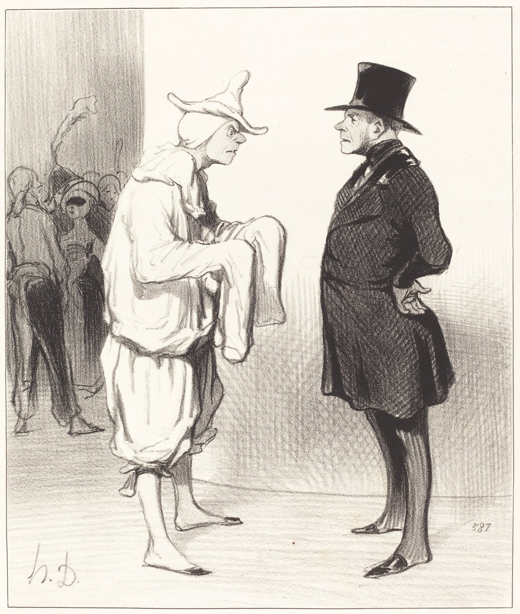 Carotte du voltigeur - Honoré Daumier