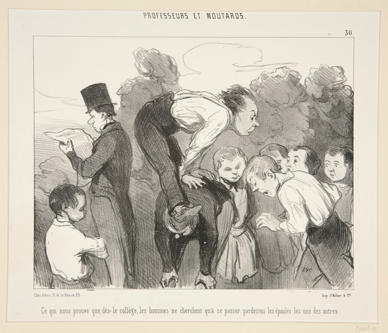 Ce qui nous prouve que, dès le collège - Honoré Daumier