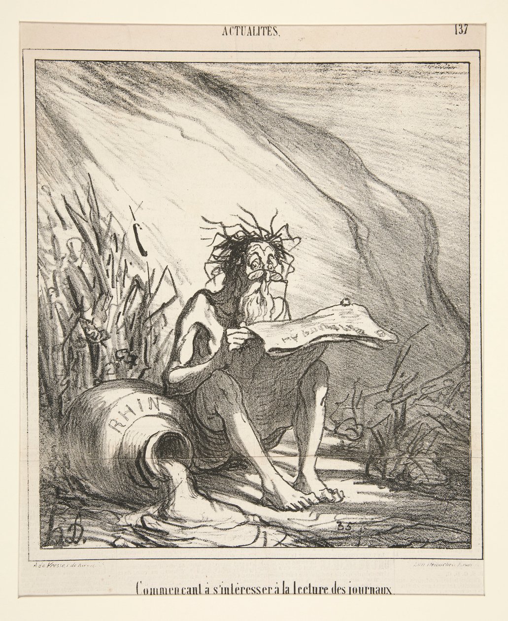 Commencant à s - Honoré Daumier