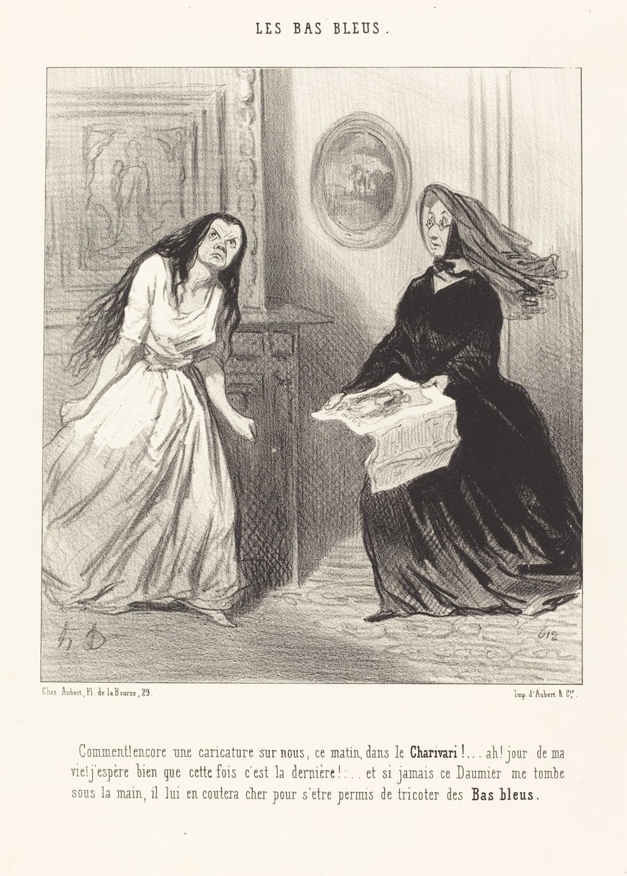 Comment! encore une caricature sur nous... - Honoré Daumier