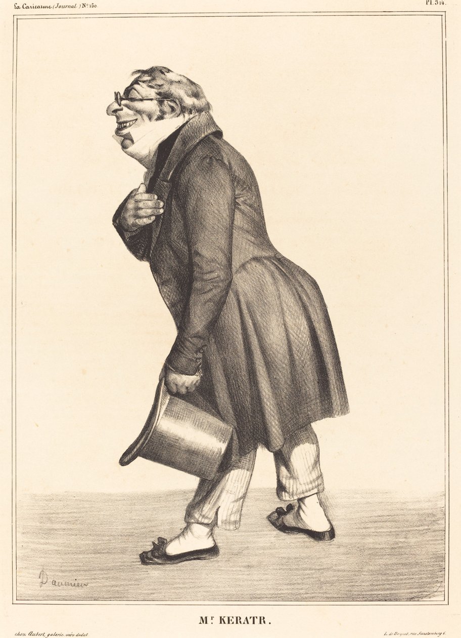 Comte de Kératry - Honoré Daumier