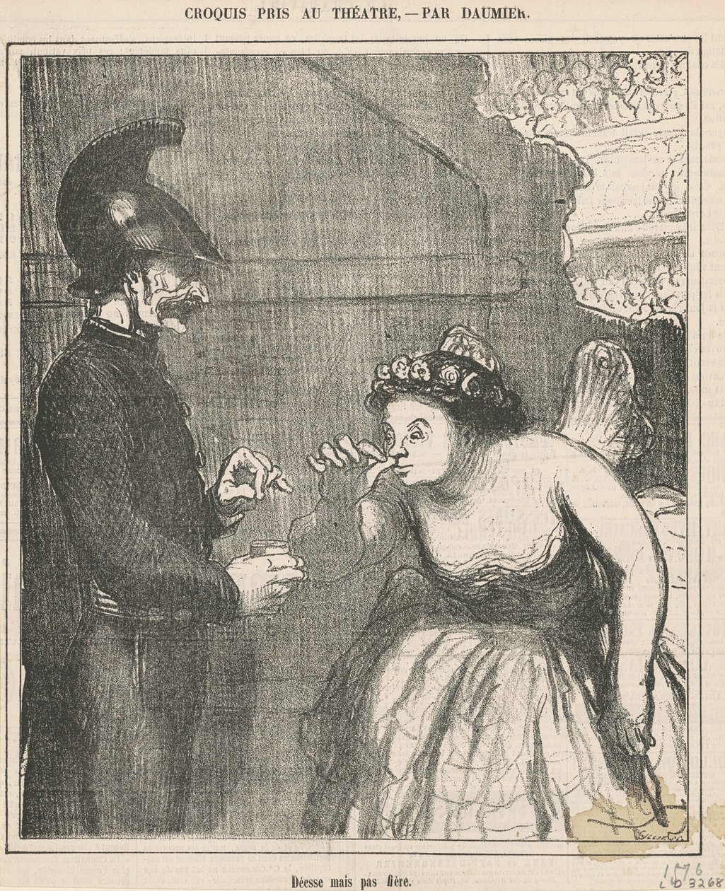 Déesse mais pas fière - Honoré Daumier