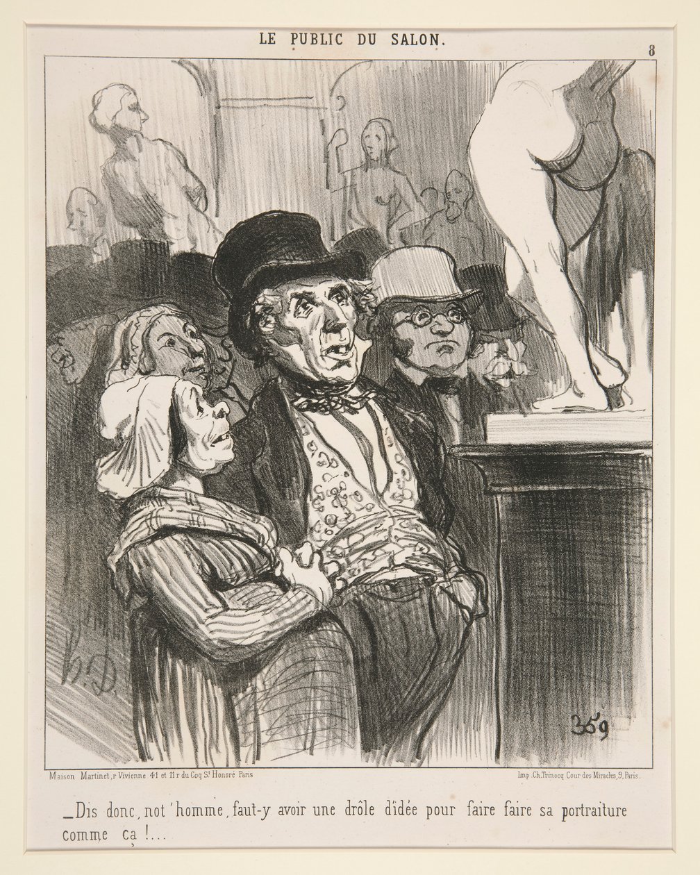 Dis donc, not - Honoré Daumier