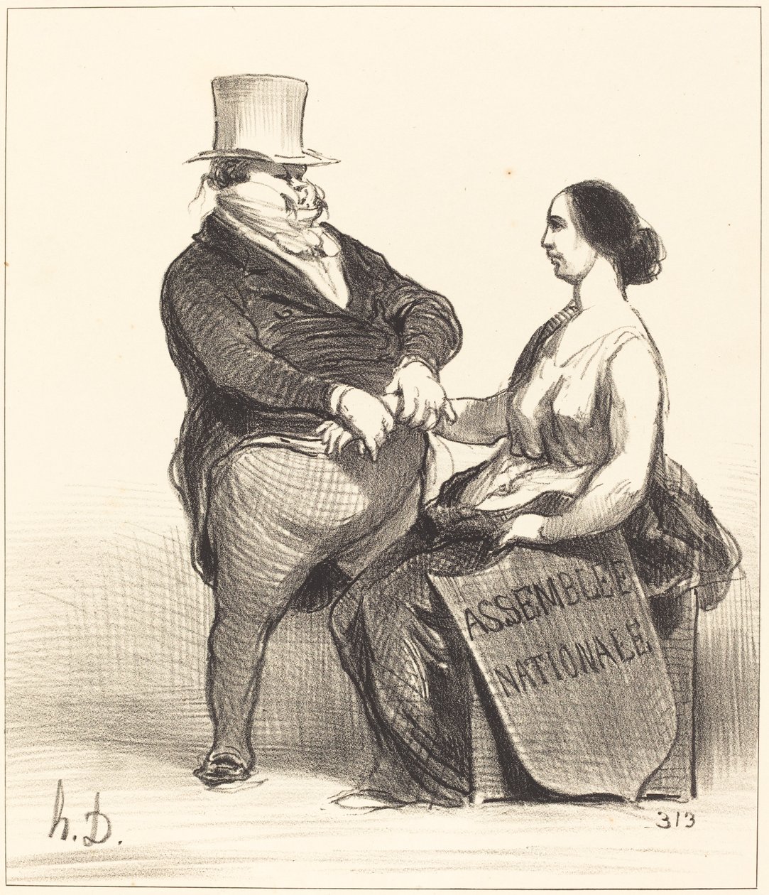 Docteur... je ne suis pas aussi malade... - Honoré Daumier