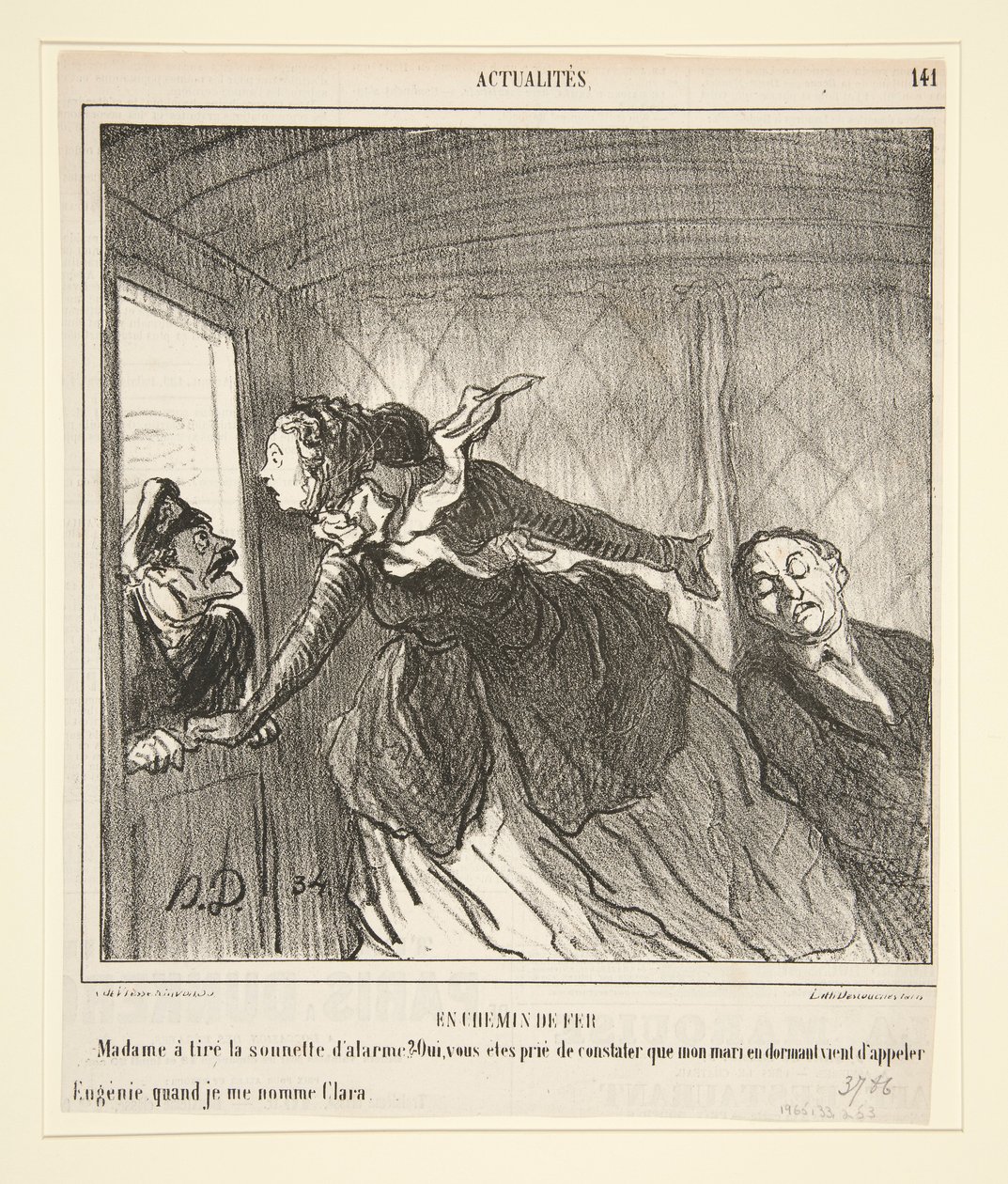 En chemin de fer: Madame a tiré la sonnette d