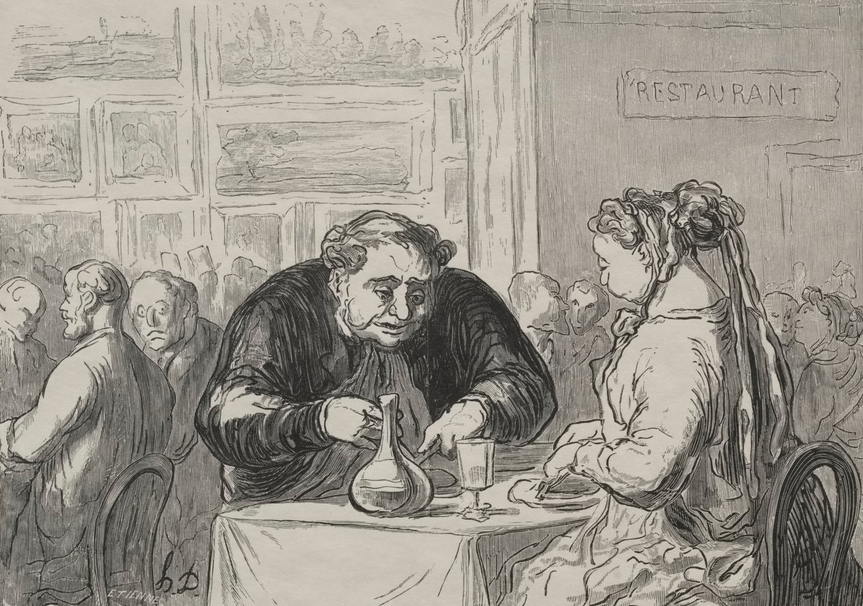Exposition des beaux-arts: au buffet amour de l
