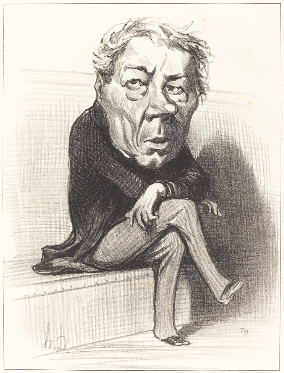 J. Marie Joseph Deville - Honoré Daumier