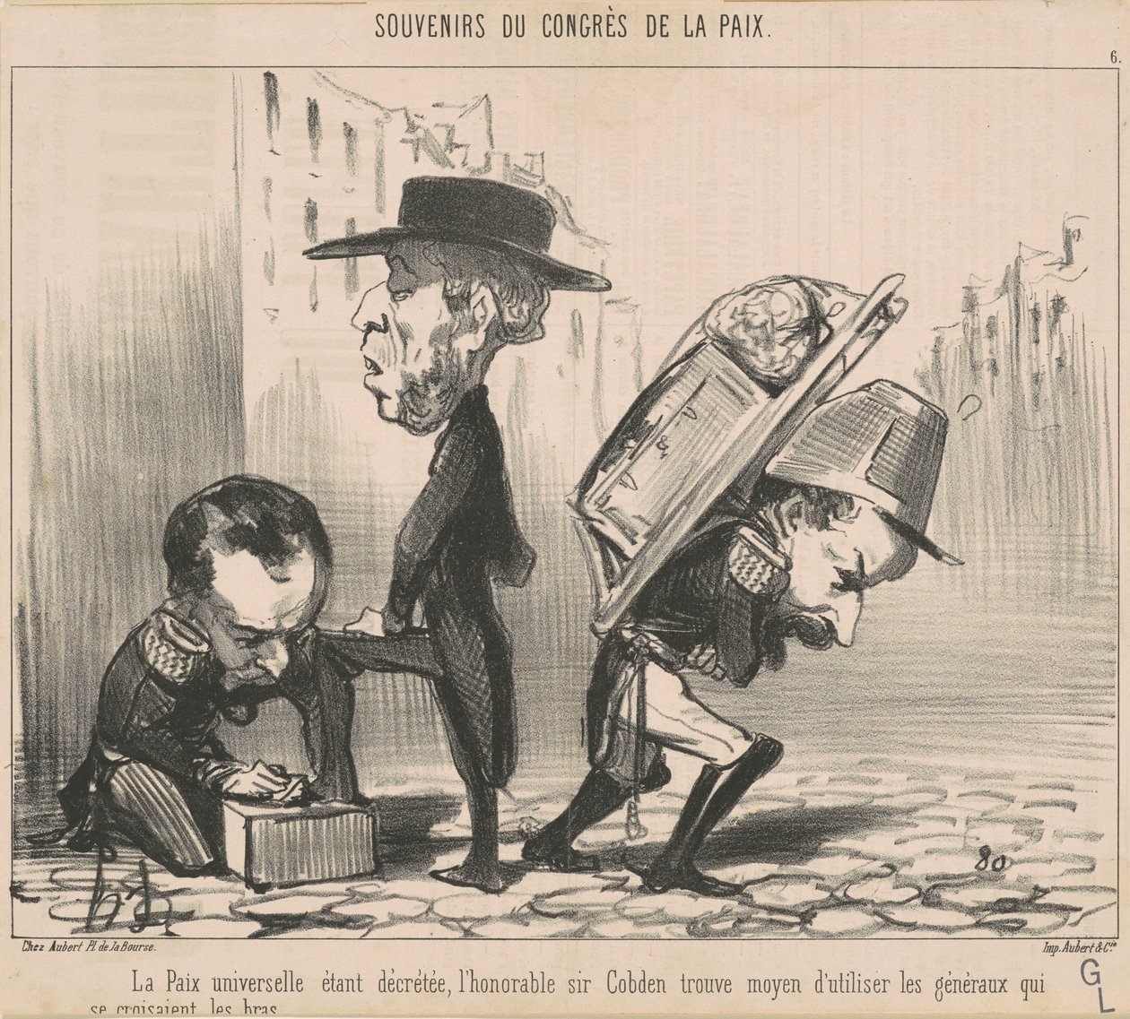 La paix universelle étant décrétée - Honoré Daumier