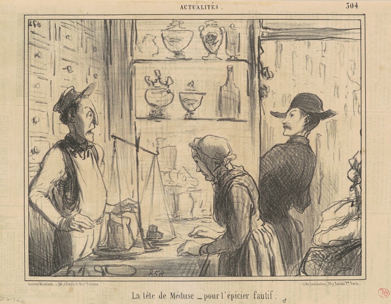 La tête de Méduse pour l