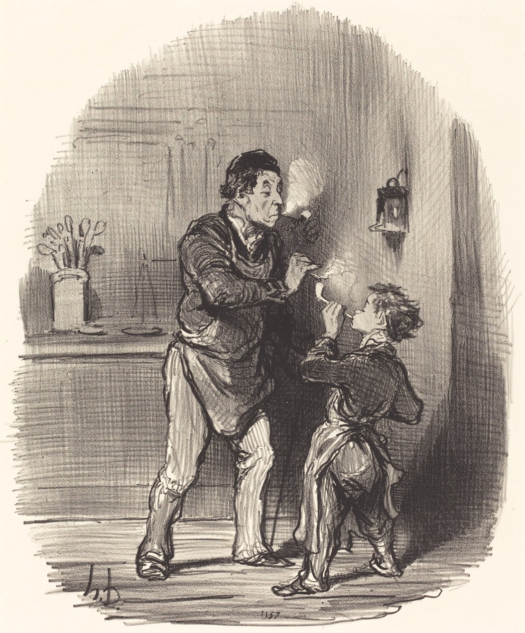 Le Chiffonnier philosophe - Honoré Daumier