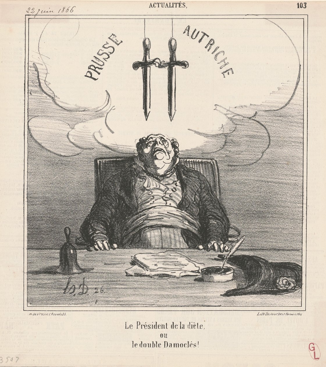 Le Président de la diète - Honoré Daumier