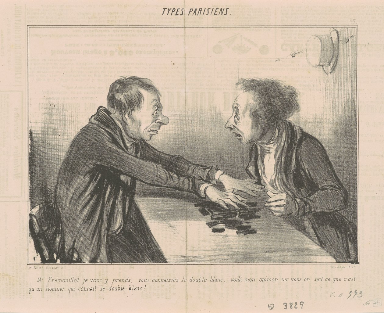 M. Frémouillot je vous y prends, vous connaissez - Honoré Daumier