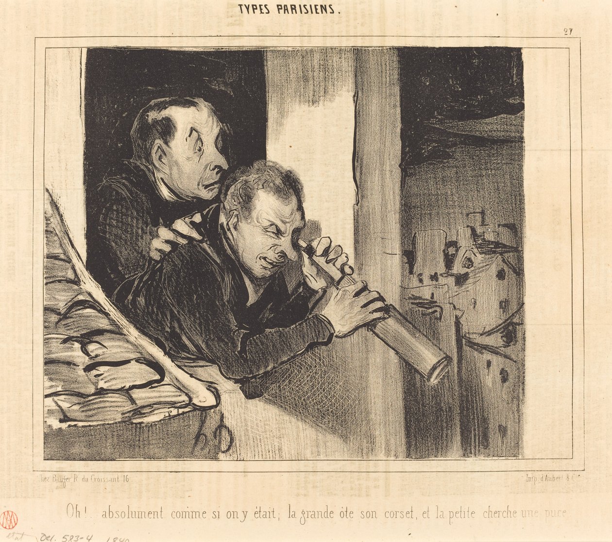 Oh!... absolument comme si on y était; la grande... - Honoré Daumier