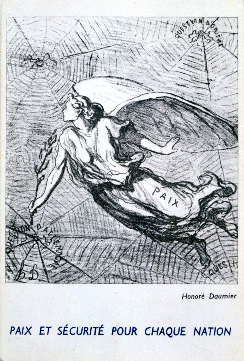 Paix et sécurité pour chaque nation - Honoré Daumier