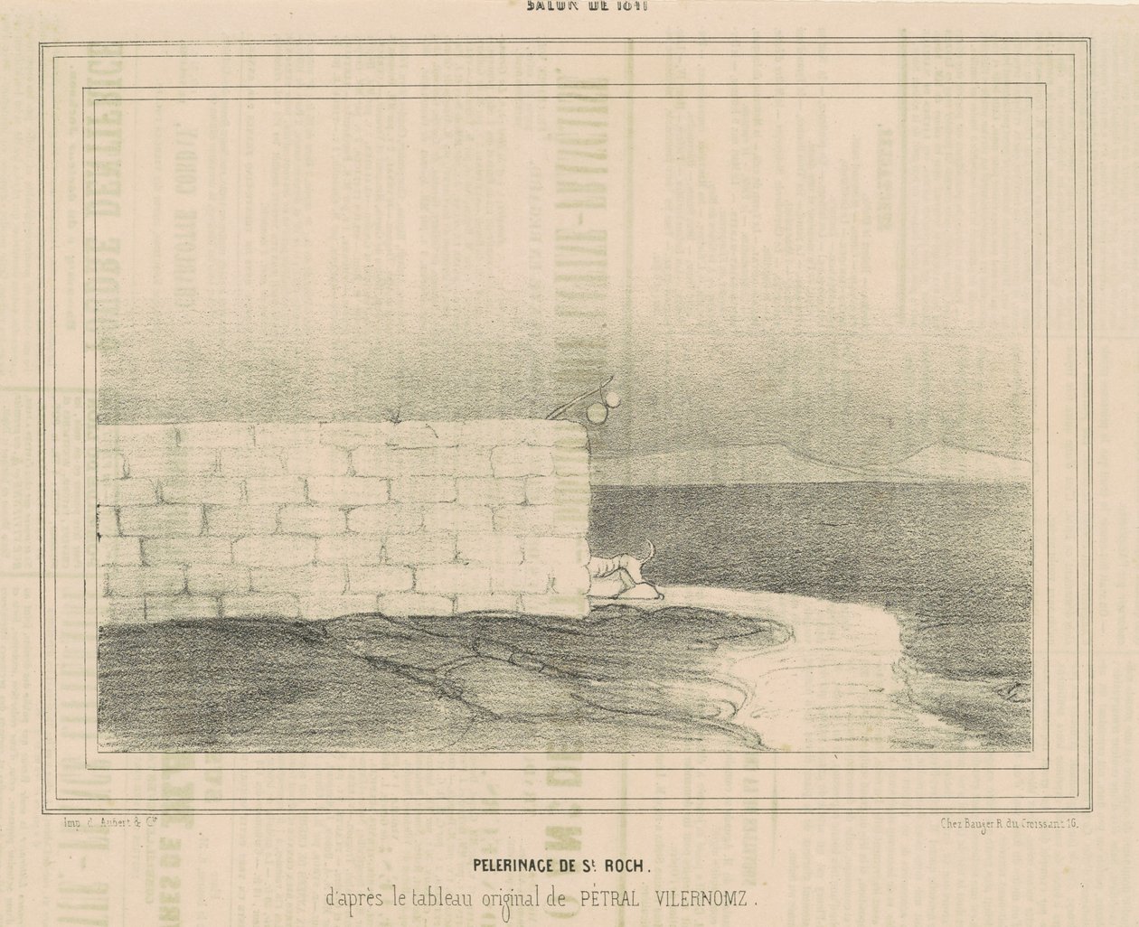 Pèlerinage de Saint Roch - Honoré Daumier