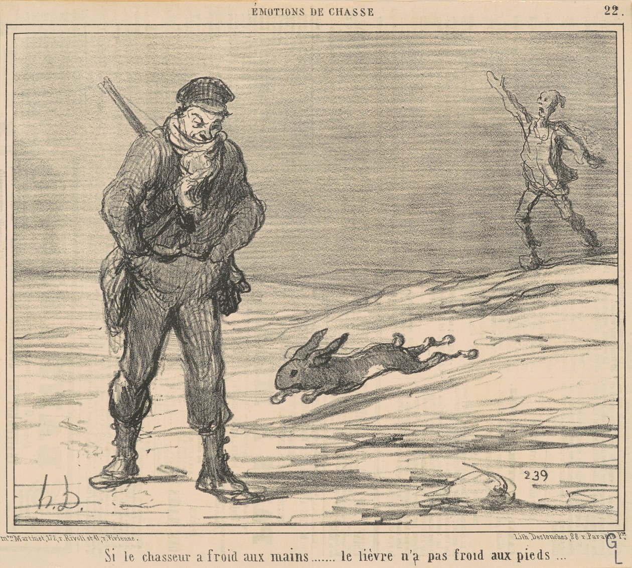 Si le chasseur a froid ... le lièvre n