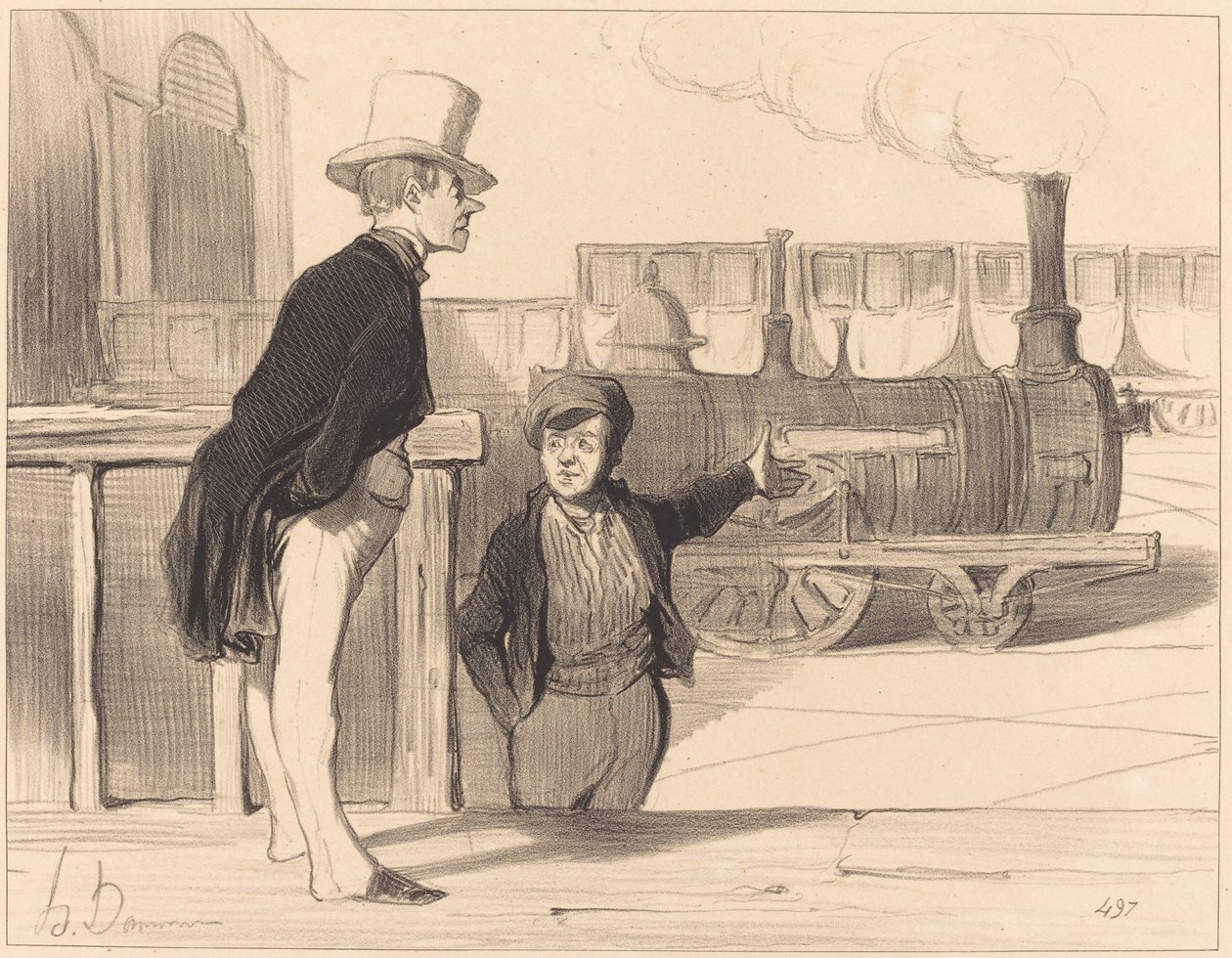 Si ma machine est bonne? je crois bien... - Honoré Daumier