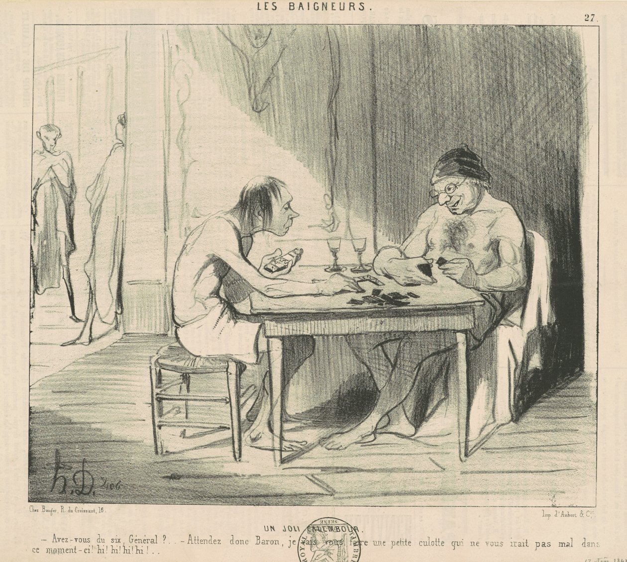 Un joli calembour - Honoré Daumier