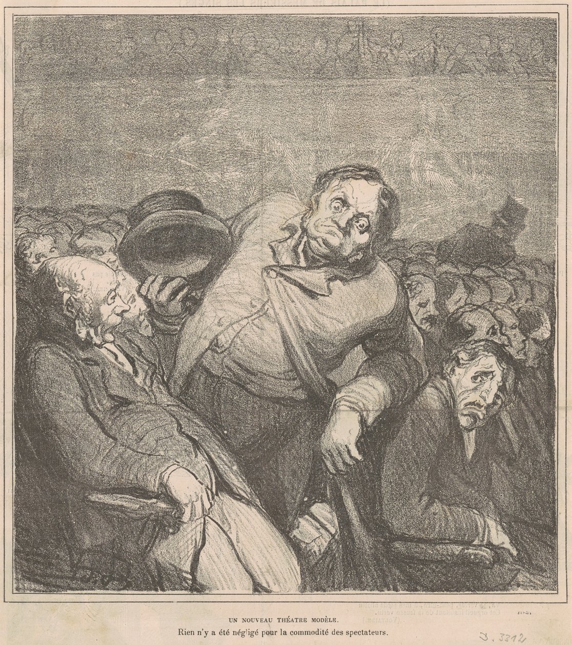 Un nouveau théâtre modèle - Honoré Daumier